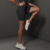 cheap Yoga Shorts &amp; Bikers-Women&#039;s Gym Shorts Yoga Shorts Workout Shorts Elastic Waistband High Waist Yoga Gym Workout Pilates Shorts Dark Grey Black Burgundy Sports Activewear Stretchy Slim