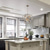 cheap Pendant Lights-Pendant Lights 8-Light Modern Stainless steel Circular 50cm/19.6inch Chromium Gold G9 Base Adjustable Pole Globe Pendant Light Fixtures Suitable for Restaurants Kitchens Islands Foyers Farmhouses