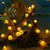 ieftine Halloween în aer liber-dovleac de halloween sârmă de sârmă de cupru luminează dovleac jack o lantern 2m 20 leduri alimentat cu baterie festival de fantome de interior în aer liber acasă halloween balcon decor grădină