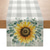 cheap Table Runners-Sunflower Table Runner - Vibrant and Cheerful Sunflower Design - High-Quality and Durable Fabric - Perfect for Brightening Up Your Dining Table - Ideal for Everyday Use and Special Occasions