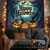 cheap Halloween Wall Tapestries-Halloween Decorations Hanging Tapestry Evil Pumpkin Castle Wall Art Large Tapestry Mural Decor Photograph Backdrop Blanket Curtain Home Bedroom Living Room