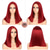 cheap Party Wigs-Wig Short Straight Bob Wig Wigs Middle Part Heat Resistant Synthetic Daily Carnival Cosplay Party Hair Wigs for Women