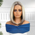 billige Syntetiske parykker med blonder-Syntetisk blonderparykk Rett Stil 14 tommers Mørkebrunt gullblond Ombre Bobfrisyre U-del Parykk Dame Parykk Brun / Hvit
