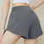 billiga Yoga shorts &amp; cyklister-Dam Gymshorts Yogashorts Träningsshorts med telefonficka Pilates Gymträning Träna Shorts Ensfärgat Svart Blå Purpur sporter Sportkläder Elastisk Smal