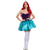 cheap Halloween &amp; Carnival Costumes-Ariel Princess Dress Cosplay Costume Adults&#039; Women&#039;s Sexy Costume Performance Party Carnival Mardi Gras Easy Halloween Costumes