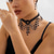 cheap Jewelry Sets-Jewelry Set 1 set Crystal Crystal 1 Necklace Earrings Women&#039;s Vintage Statement Cute Beads Flower Round Jewelry Set For Party Halloween Club