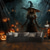 cheap Halloween Wall Tapestries-Halloween Decorations Witch Hanging Tapestry Wall Art Large Tapestry Mural Decor Photograph Backdrop Blanket Curtain Home Bedroom Living Room Decoration