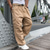 cheap Cargo Pants-Men&#039;s Cargo Pants Tactical Pants Trousers Buttons Multi Pocket Straight Leg Plain Wearable Outdoor Daily Camping &amp; Hiking Fashion Classic Black Yellow