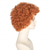 cheap Historical Wigs-Women Rope Short Curly Red Brown Hair Wig Carnival Cosplay Party Wigs