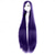 cheap Party Wigs-40 Inch 100 cm Oblique Bangs Anime Costume Long Straight Cosplay Wig Party Wig Halloween Wigs