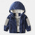 cheap Outerwear-Boys&#039; 3D Solid Color Coat Outerwear Long Sleeve Spring Fall Fashion Basic Little Kids(4-7ys) 4-7 Years Hooded Outdoor Casual Daily Regular Fit