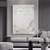 cheap Abstract Paintings-Handmade Oil Painting Canvas Wall Art Decoration Simple Abstract Texture White for Home Decor Rolled Frameless Unstretched Painting