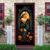 levne Halloweenové dveřní kryty-halloween dveřní dekorace halloween dveřní kryty dveřní tapisérie dýně lesní dveřní záclona dekorace pozadí dveřní banner pro přední dveře statek dovolená party dekorace zásoby