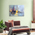 cheap Landscape Paintings-Handmade Oil Painting Canvas Wall Art Decoration Abstract Landscape Oil Painting Architectural Street Scene for Home Decor Rolled Frameless Unstretched Painting