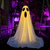 cheap Outdoor &amp; Yard Displays-Halloween Decorations Lighted Ghosts Outdoor Decoration Lights Yard Halloween Standing Ghost Lights Battery Operated Porch for Patio Spooky Atmosphere Decorations 1pc