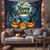 cheap Halloween Wall Tapestries-Halloween Decorations Hanging Tapestry Evil Pumpkin Castle Wall Art Large Tapestry Mural Decor Photograph Backdrop Blanket Curtain Home Bedroom Living Room