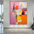 cheap Landscape Paintings-Handmade Oil PaintingCanvasWall Art DecorationAbstract Knife PaintingLandscape Warm ColorsFor Home Decor Rolled Frameless Unstressed Painting