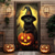 olcso Halloween ajtóborítók-halloween ajtódíszek halloween ajtóhuzatok fekete macska sütőtök ajtó kárpit ajtófüggöny dekoráció háttér ajtó transzparens bejárati ajtóhoz parasztház ünnepi parti dekorációs kellékek