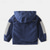 cheap Outerwear-Boys&#039; 3D Solid Color Coat Outerwear Long Sleeve Spring Fall Fashion Basic Little Kids(4-7ys) 4-7 Years Hooded Outdoor Casual Daily Regular Fit