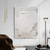 cheap Abstract Paintings-Handmade Oil Painting Canvas Wall Art Decoration Simple Abstract Texture White for Home Decor Rolled Frameless Unstretched Painting