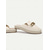 cheap Women&#039;s Flats-Women&#039;s Espadrille Mules with Gold Chain Detail – Casual Slip-On Flats for Summer Beach and Daily Wear