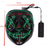cheap Novelties-Halloween LED Purge Mask Glow Skeleton Mask Grow in the Dark Halloween Festival Party Supplies Horror Mask