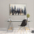 cheap Landscape Paintings-Handmade Oil Painting Canvas Wall Art Decoration Abstract Urban Architecture Landscape for Home Decor Rolled Frameless Unstretched Painting