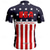 cheap Men&#039;s Jerseys-Men&#039;s Cycling Jersey Short Sleeve Bike Tee Tshirt Jersey Top with 3 Rear Pockets Mountain Bike MTB Breathable Quick Dry White Red Navy Blue National Flag Sports Clothing Apparel