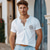 cheap Men&#039;s Elite Tees &amp; Tank-Men&#039;s 100% Cotton Henly T-shirt Sun Fashion Outdoor Casual  Tee Henley Shirt Tee Top Street Casual Daily T shirt White Short Sleeve Henley Shirt Spring &amp; Summer Clothing Apparel
