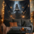 cheap Halloween Wall Tapestries-Halloween Decorations Hanging Tapestry Ghost Bride Reading Wall Art Large Tapestry Mural Decor Photograph Backdrop Blanket Curtain Home Bedroom Living Room