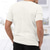 cheap Basic T shirts-Men&#039;s T Shirt Tee Knit Tee Tee Top Short Sleeves V Neck Summer Plain Fashion Designer Basic Knitting Vacation Street Going out Black White Grey Top Tee for Men