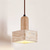 voordelige Cilinderontwerp-led hanglamp steen design hanglamp vintage woonkamer slaapkamer eetkamer 110-240v