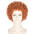 cheap Historical Wigs-Women Rope Short Curly Red Brown Hair Wig Carnival Cosplay Party Wigs