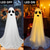 cheap Outdoor &amp; Yard Displays-Halloween Decorations Lighted Ghosts Outdoor Decoration Lights Yard Halloween Standing Ghost Lights Battery Operated Porch for Patio Spooky Atmosphere Decorations 1pc