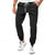 cheap Casual Pants-Men&#039;s Sweatpants Joggers Trousers Pocket Drawstring Elastic Waist Plain Comfort Sports Outdoor Daily Fashion Casual Black White Micro-elastic