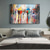 cheap Landscape Paintings-Rain Day Painting hand painted Street Scenery Painting Impressionism Painting city art painting hand painted Urban wall art oil painting hand painted Modern city painting Wall art decor