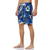 cheap Board Shorts-Men&#039;s Graphic Flower / Floral Board Shorts Swim Shorts Swim Trunks Mid Waist Streetwear Hawaiian Boho Casual Daily Holiday Drawstring with Mesh lining Elastic Waist Designer Clothing Apparel