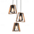 cheap Pendant Lights-LED Pendant Light Warm White 24cm 1-Light E26/E27 Farmhouse Vintage Adjustable Pendant Lighting for Kitchen Island Black and Wood Painted Rustic Hanging Light Fixture for Dining Room Hallway Porch 110-240V