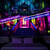 voordelige Wandtapijten-Halloween decoraties spookkasteel blacklight wandtapijt uv-reactief lichtgevend in het donker mistig hangend wandtapijt muurschildering voor woonkamer slaapkamer