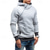 baratos hoodies básicos dos homens-Homens Moletom Quarter Zipper Hoodie Preto Vermelho Azul Camelo Cinzento Com Capuz Tecido Patchwork Desportos e Ar livre Diário Feriado Poliéster Roupa de rua Básico Casual Primavera &amp; Outono Roupa
