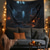cheap Halloween Wall Tapestries-Halloween Decorations Hunted House Hanging Tapestry Wall Art Large Tapestry Mural Decor Photograph Backdrop Blanket Curtain Home Bedroom Living Room