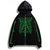 cheap Halloween Graphic-Halloween Skeleton / Skull Hoodie Outerwear Zip-Up Hoodie Skull For Men&#039;s Women&#039;s Adults&#039; Halloween Carnival 3D Print Party Casual Daily