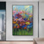 cheap Floral/Botanical Paintings-Mintura Handmade Flowers Oil Paintings On Canvas Modern Wall Art Room Decoration Abstract Picture For Home Decor Rolled Frameless Unstretched Painting