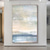 cheap Landscape Paintings-Handmade Oil Painting Sailwall Art Decoration Abstract Knife Paintingsea View Grayused For Home Decoration Rolling Frameless and Unstretched Painting