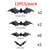 cheap Halloween Costumes-12 Pack PVC Bat Sticker Spider Sticker 3D Wall Sticker Halloween Party Decoration Ghost Festival Atmosphere Layout