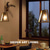 cheap Pendant Lights-LED Pendant Light Warm White 24cm 1-Light E26/E27 Farmhouse Vintage Adjustable Pendant Lighting for Kitchen Island Black and Wood Painted Rustic Hanging Light Fixture for Dining Room Hallway Porch 110-240V