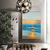 cheap Landscape Paintings-Ocean Wall Art Blue Huge Wave Oil Painting On Canvas Sea Waves 3D Textured Abstract Painting Beach Landscape Modern Sky for Living Room