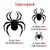cheap Halloween Costumes-12 Pack PVC Bat Sticker Spider Sticker 3D Wall Sticker Halloween Party Decoration Ghost Festival Atmosphere Layout