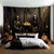 cheap Halloween Wall Tapestries-Halloween Decorations Death Pumpkin Hanging Tapestry Wall Art Large Tapestry Mural Decor Photograph Backdrop Blanket Curtain Home Bedroom Living Room Decoration