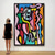 cheap Famous Paintings-picasso style oil painting handmade abstract picasso portrait painting wall painting firgure oil painting handmade signed abstract figure oil painting on canvas for bar office wall decoration
